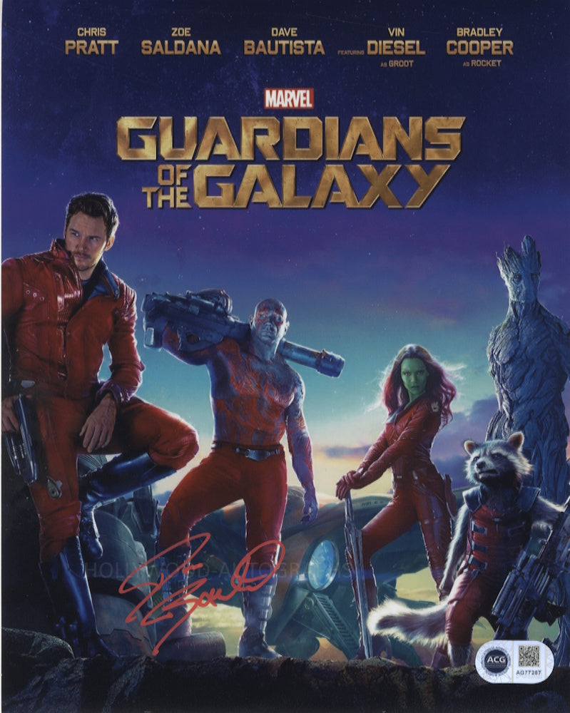 DAVE BAUTISTA - Guardians Of The Galaxy - ACG Certified