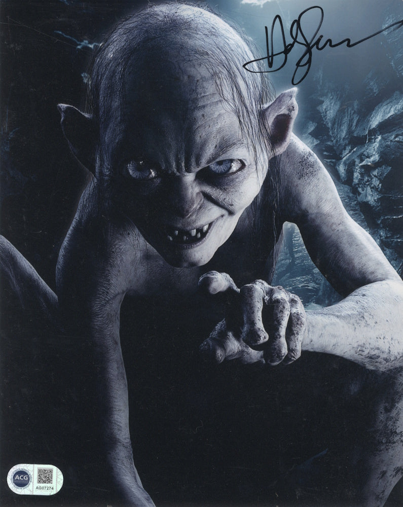 ANDY SERKIS - The Lord Of The Rings - ACG Certified