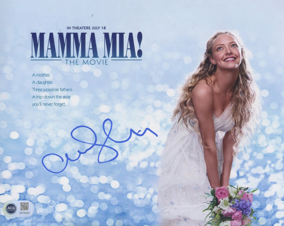 AMANDA SEYFRIED - Mamma Mia - ACG Certified