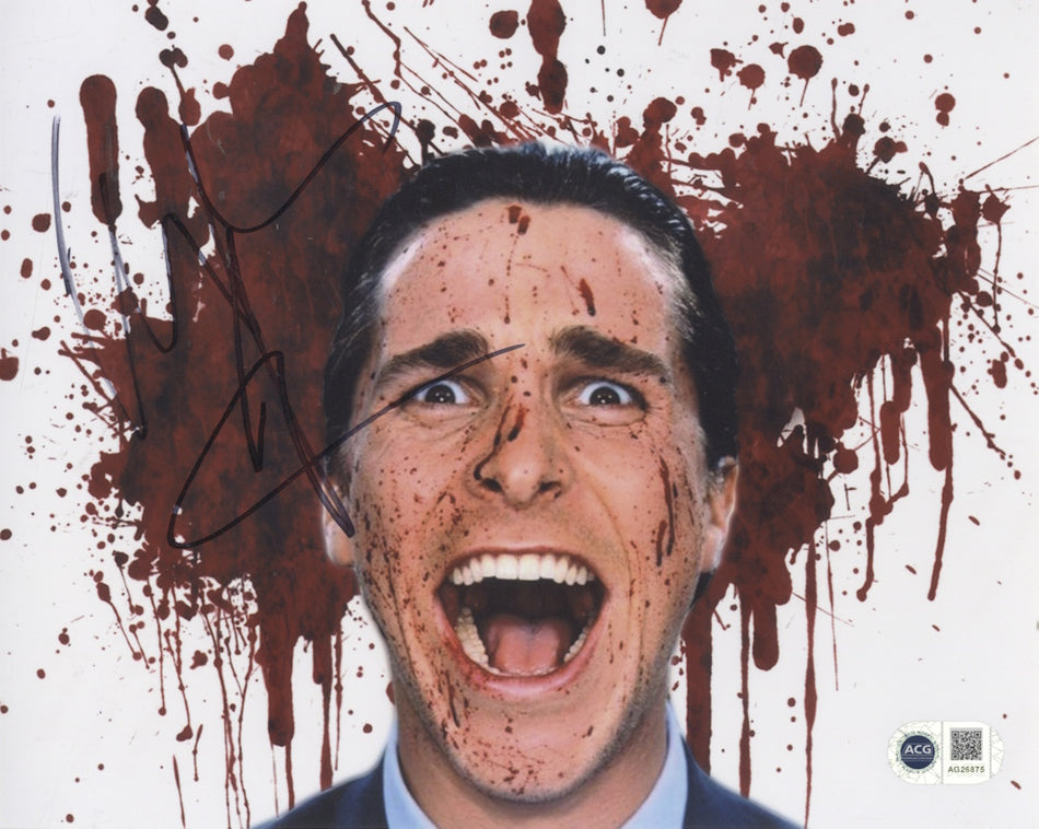 CHRISTIAN BALE - American Psycho -  ACG Certified