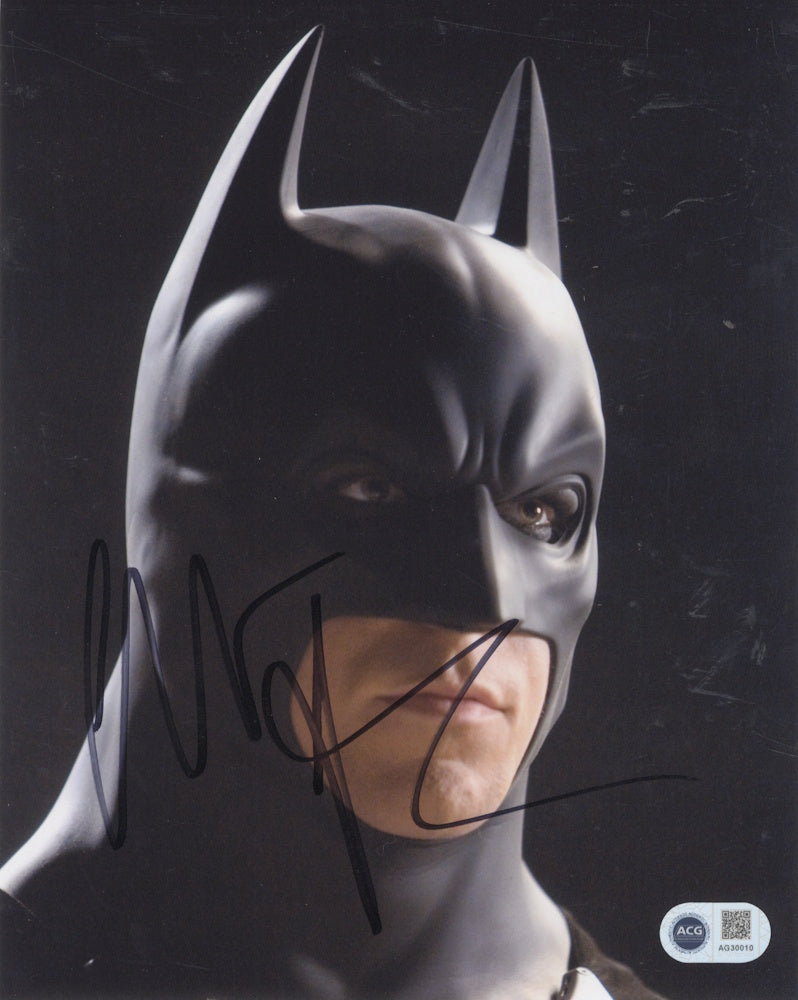 CHRISTIAN BALE - Batman Begins -  ACG Certified