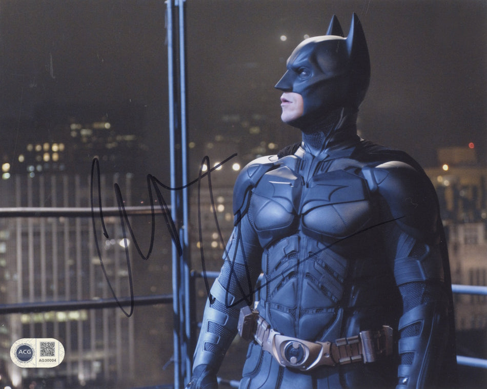 CHRISTIAN BALE - Batman Begins -  ACG Certified