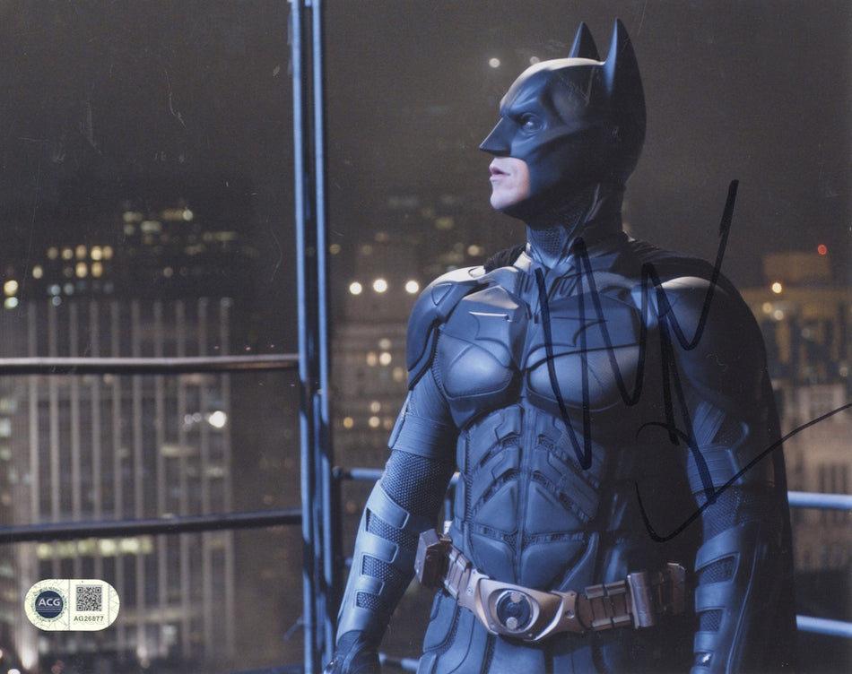 CHRISTIAN BALE - Batman Begins -  ACG Certified