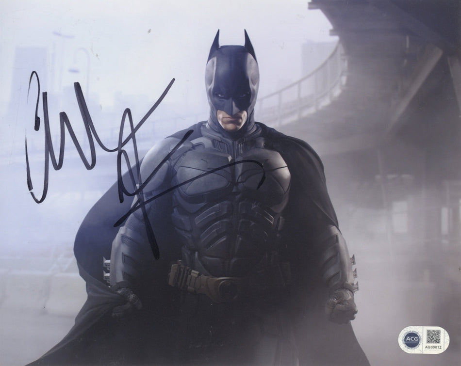 CHRISTIAN BALE - Batman Begins -  ACG Certified