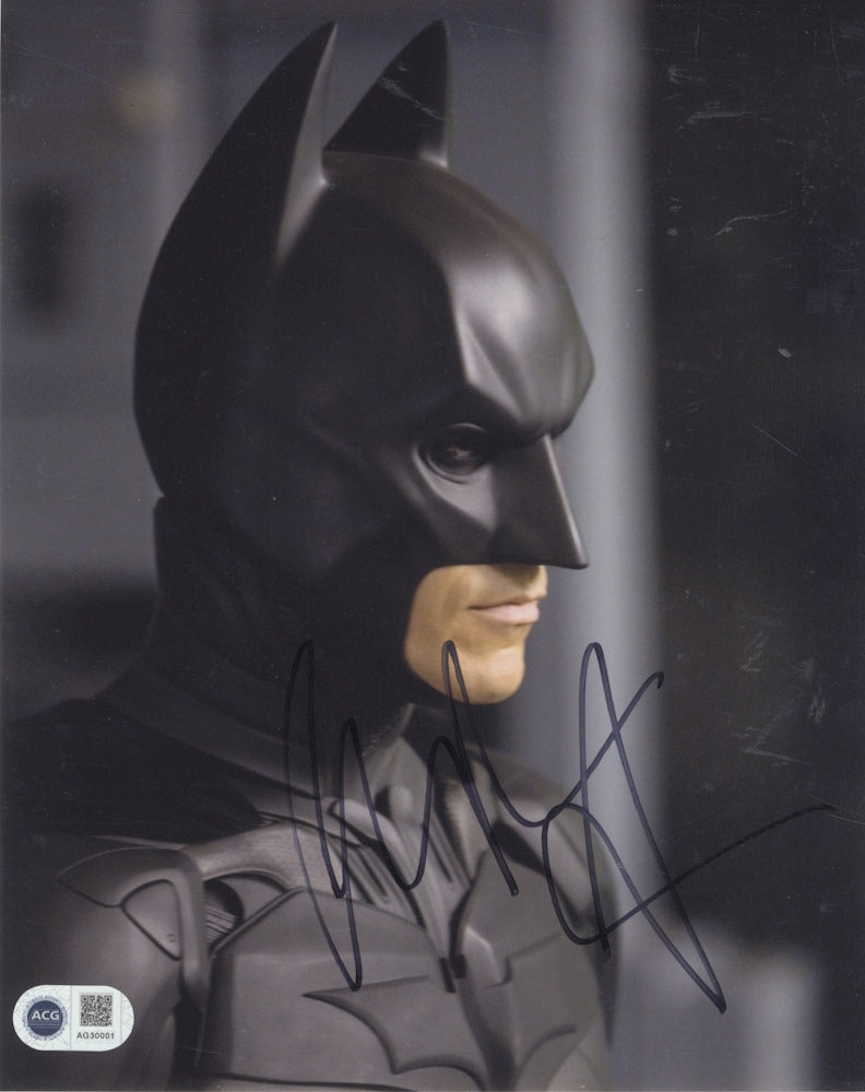 CHRISTIAN BALE - Batman Begins -  ACG Certified