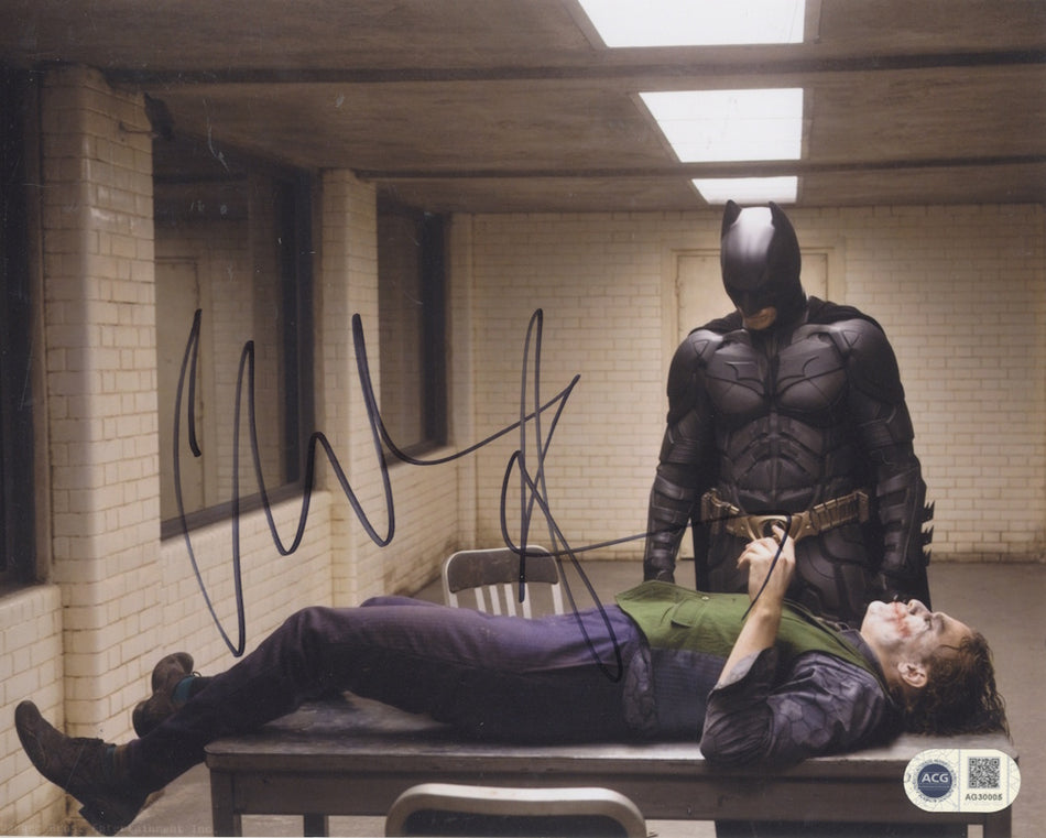 CHRISTIAN BALE - Batman Begins -  ACG Certified