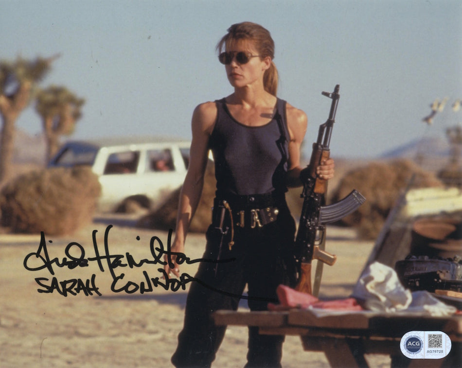 LINDA HAMILTON - Terminator - ACG Certified