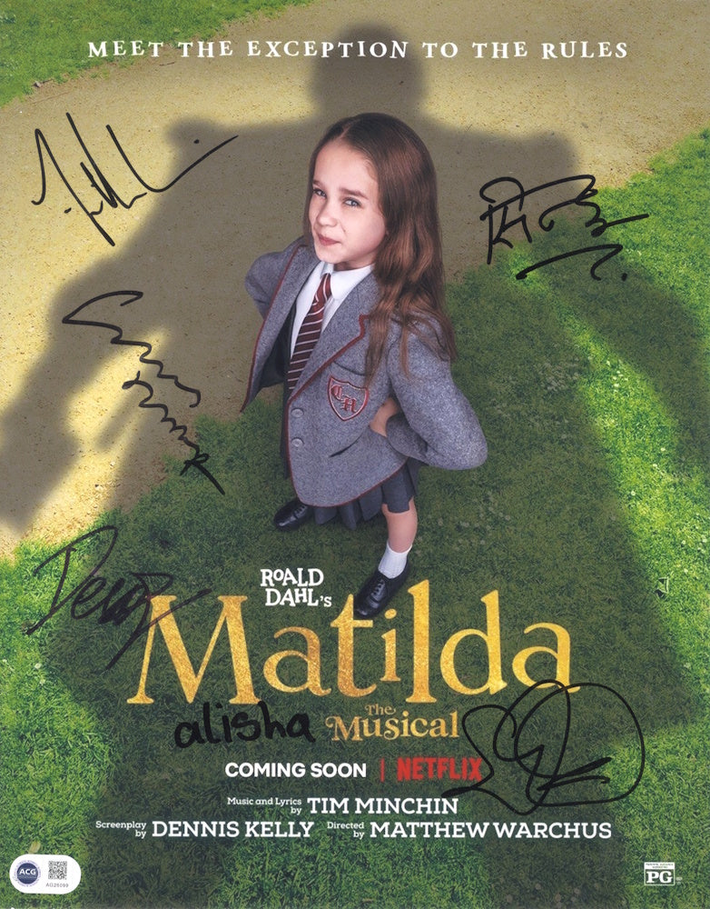 MATILDA Multi SIgned 11"x 14" - ACG Certified