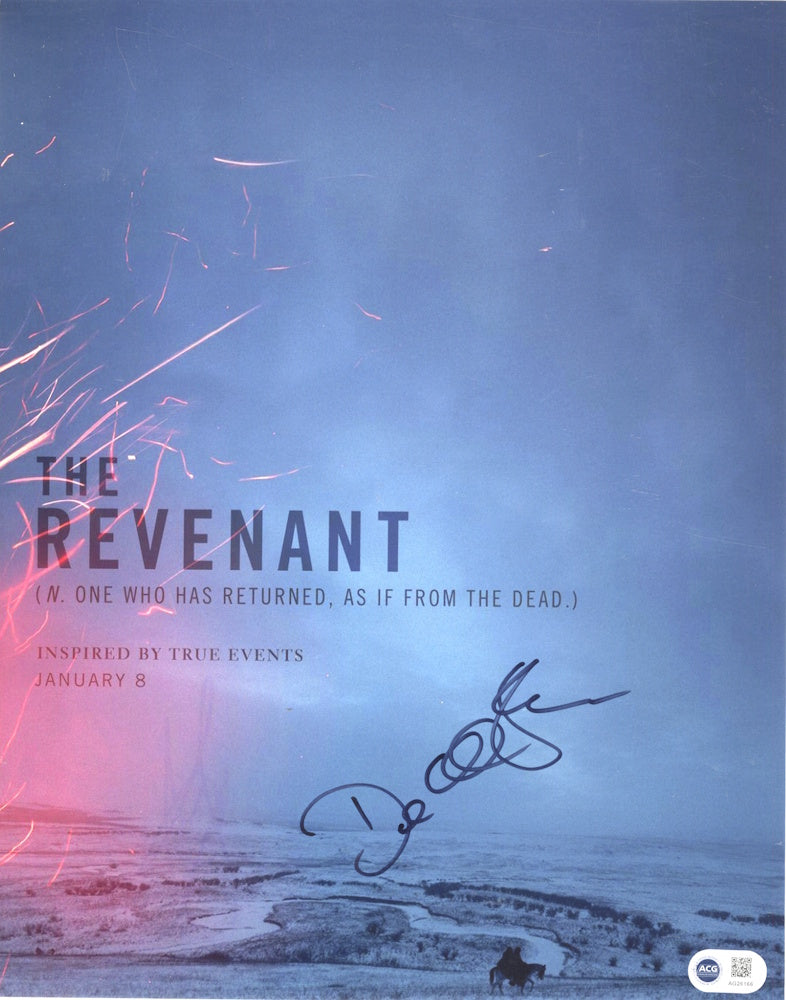 DOMHNALL GLEESON - The Revenant 11"x14" -  ACG Certified