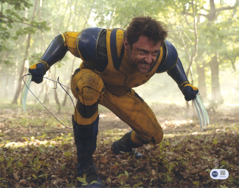 HUGH JACKMAN - Wolverine / X-Men 11"x 14" - ACG Certified