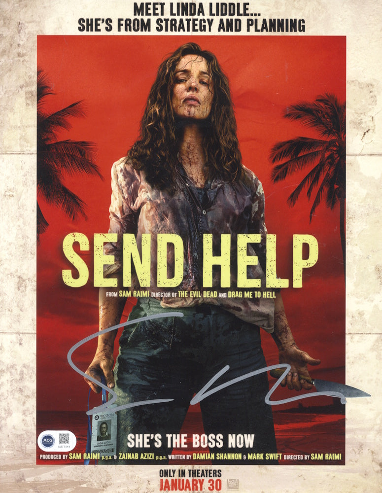 SAM RAIMI - Director - Send Help 11"x14" -  ACG Certified