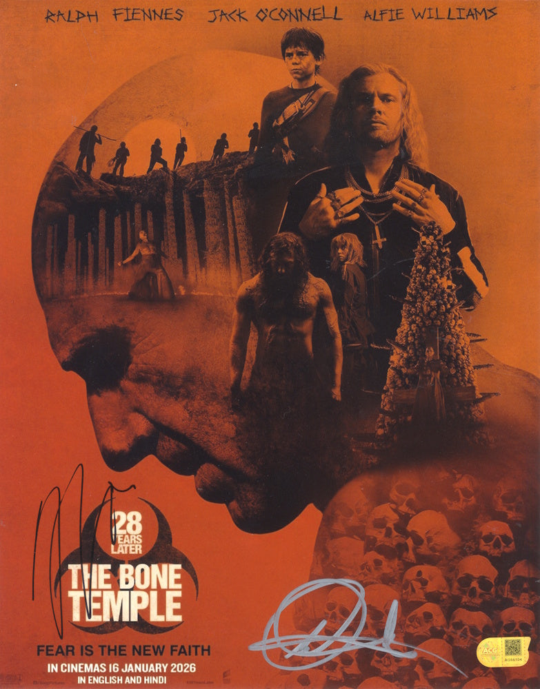 NIA DACOSTA & JACK O'CONNELL - 28 Years Later: The Bone Temple 11"x14" - ACG Certified