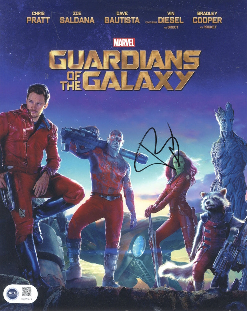 BRADLEY COOPER - Guardians Of The Galaxy - ACG Certified