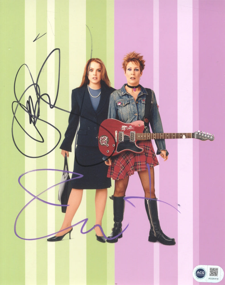 JAMIE LEE CURTIS and LINDSAY LOHAN - Freaky Friday (2003) -  ACG Certified