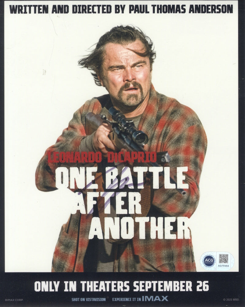 LEONARDO DiCAPRIO - One Battle After Another -  ACG Certified