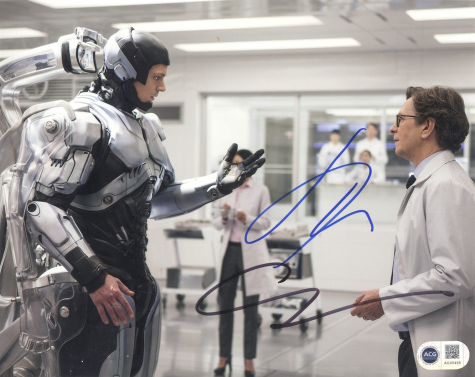 GARY OLDMAN and JOEL KINNAMAN - Robocop (2014) -  ACG Certified
