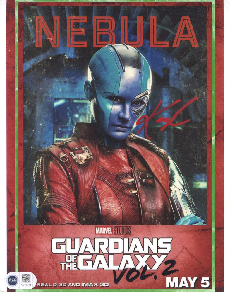 KAREN GILLAN - Guardians Of the Galaxy -  ACG Certified