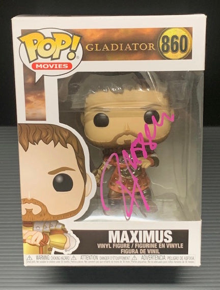 RUSSELL CROWE - Gladiator Signed Funko Pop - ACG Certified