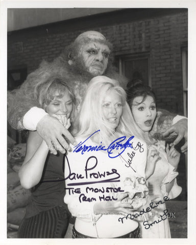 HAMMER HORROR REUNION - Cast Photo Signed By Four