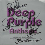 DEEP PURPLE: ANTHEMS Multi Signed CD Sleeve