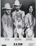 BILLY GIBBONS &amp; FRANK BEARD - ZZ Top - Dual Signed
