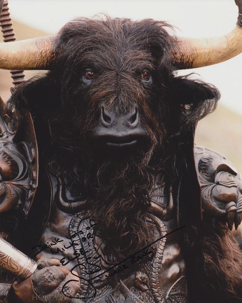 SHANE RANGI - Narnia – Hollywood Autographs