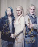 DEFIANCE CAST SHOT - Signed by Three