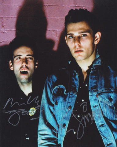 MICK JONES & PAUL SIMONON - The Clash - Multi-Signed - (2)