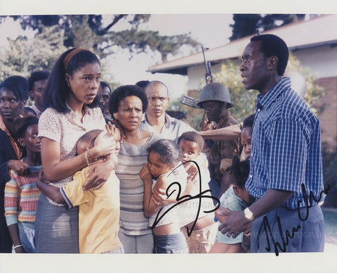 DON CHEADLE & SOPHIE OKONEDO - Hotel Rwanda