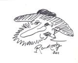 RON MOODY - Hand Drawn Sketch of Fagin From Oliver - (4)