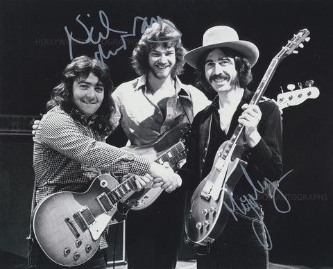 MICKY MOODY & NEIL MURRAY - Whitesnake - Dual Signed Photo