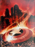 CAPTAIN AMERICA - Hayley Atwell and Dominic Cooper Dual Signed - 12"x16"