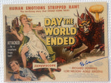 ROGER CORMAN - Day The World Ended - 12&quot; x 16&quot;
