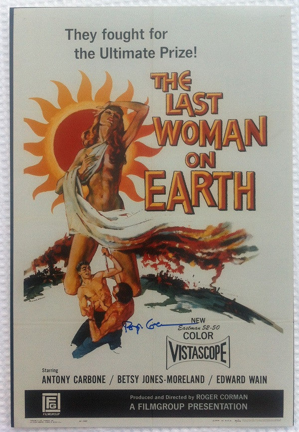 ROGER CORMAN - The Last Woman On Earth - 12&quot; x 18&quot;