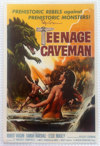 ROGER CORMAN - Teenage Caveman - 12&quot; x 18&quot;