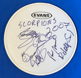 SCORPIONS - Multi Signed Drum Head