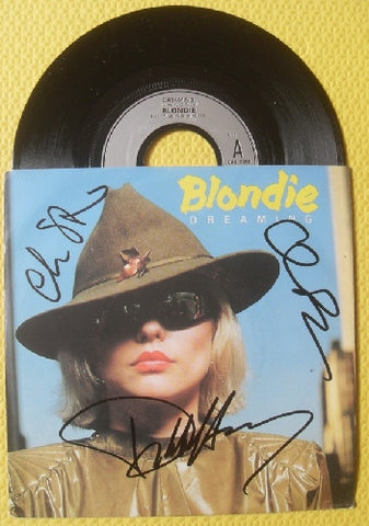BLONDIE - 7&quot; Vinyl - Multi-Signed - (5)