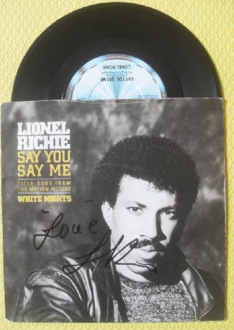 LIONEL RICHIE - Say You Say Me 7&quot; Vinyl