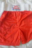 OSCAR DE LA HOYA Signed Red Boxing Shorts - (3)